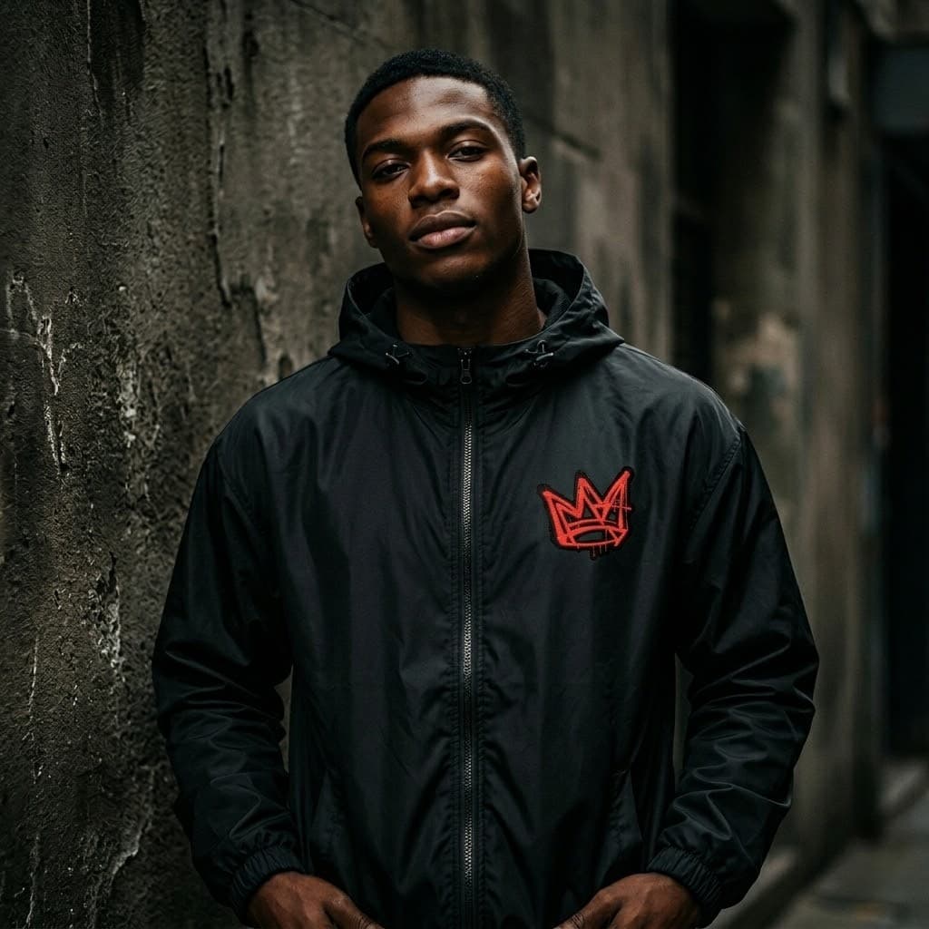 MAD Shell Windbreaker on model